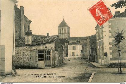 vandré * la rue de surgères * environs de surgères