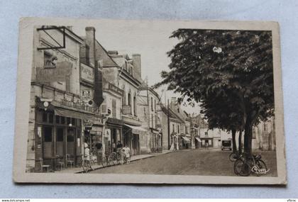 Selles sur Cher, place de l'église, Loir et Cher 41