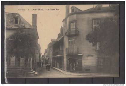 19 - Meyssac (corrèze) - Grand'Rue - animée