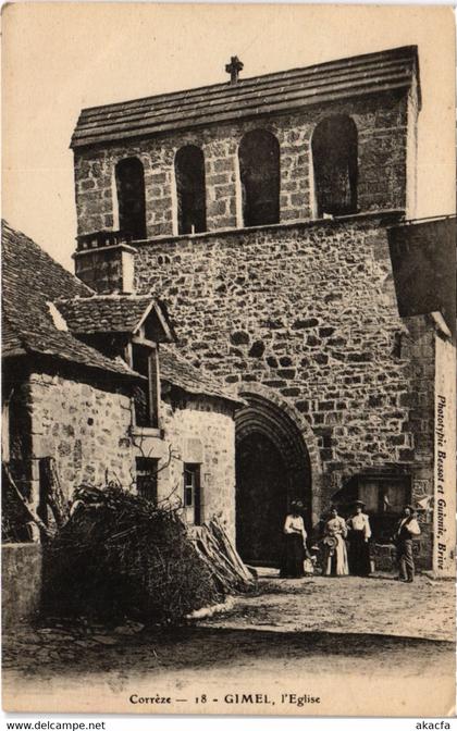 CPA Gimel - L'Église (988750)