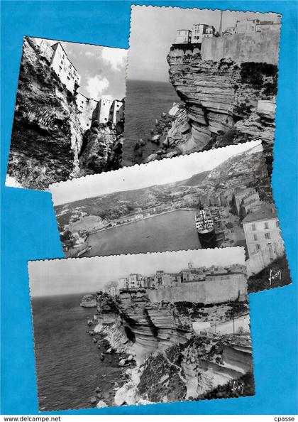 CPSM 20 2A BONIFACIO Corse du Sud (Lot de 4) ° Editions Yvon