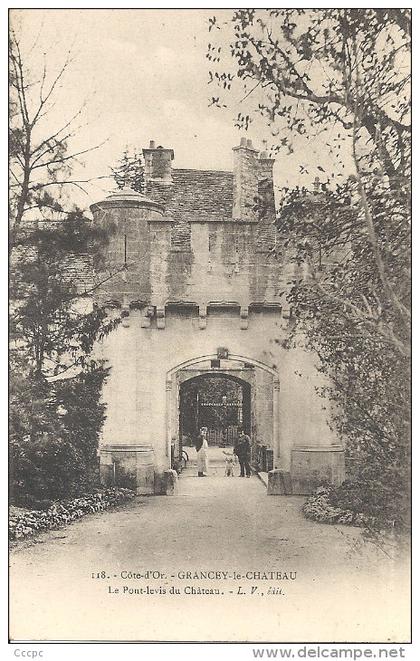 Grancey-le-Château - Pont levis