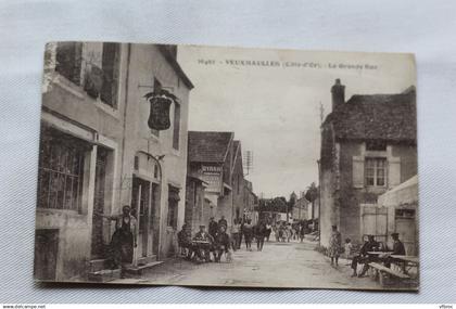 Veuxhaulles, la grande rue, Cote d'Or 21