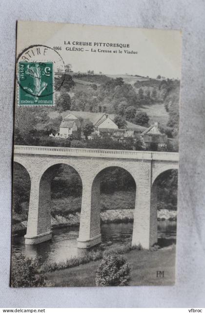 O38, Glénic, la Creuse et le viaduc, Creuse 23