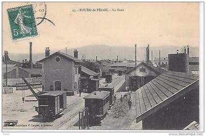 BOURG DE PEAGE - La Gare - Train