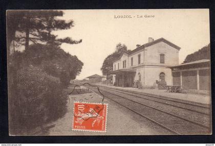 26 LORIOL - La Gare