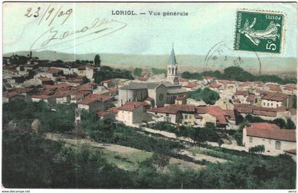 Carte Postale Ancienne de LORIOL-Vue Générale