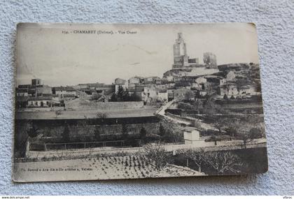 Cpa 1914, Chamaret, vue Ouest, Drôme 26