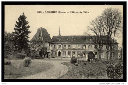 27 Conches-en-Ouche mairie hotel de ville D27D K27165K C27165C RH094266