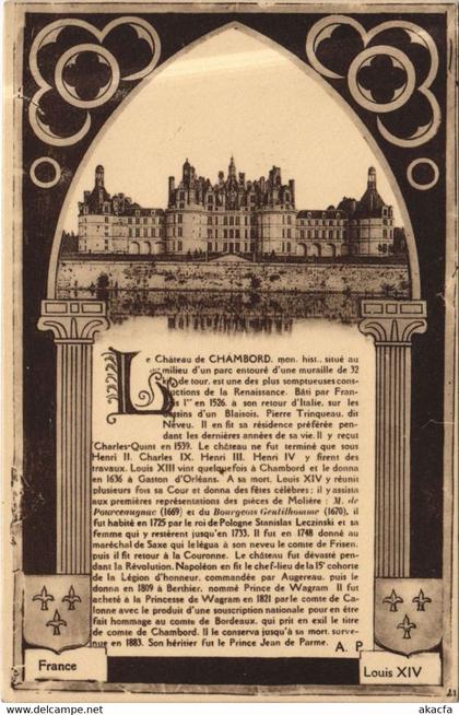 CPA CHAMBORD Chateau de Chambord (1160950)