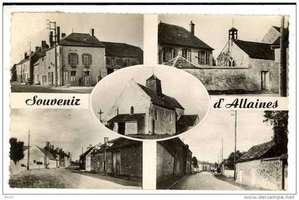 ALLAINES - Carte Souvenir