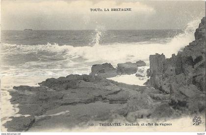 Trégastel - Rochers et Effet de Vagues