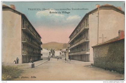 Gard : Trescol (La Grand Combe), Les Nouvelles Constructions, Entrée du Village