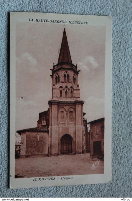 Rieumes, l'église, haute Garonne 31