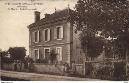 CPA CASTILLON-de-CASTETS - La Mairie - École Communale (140189)