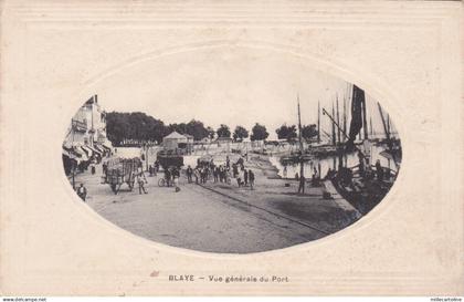 FRANCE - Blaye - Vue générale du Port