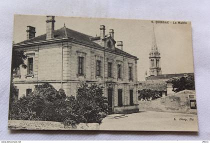 Quinsac, la mairie, Gironde 33