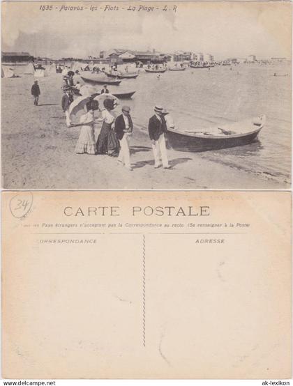 Palavas-les-Flots Palavas-les-Flots Strandpartie - Belebt - Boote 1913