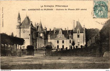 CPA Argentré-du-Plessis - Chateau du Plessis (111865)