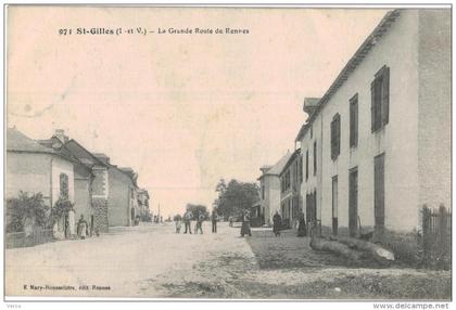 Carte Postale Ancienne de SAINT GILLES