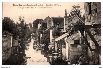 Beaulieu près Loches - Canal de l'Abbaye