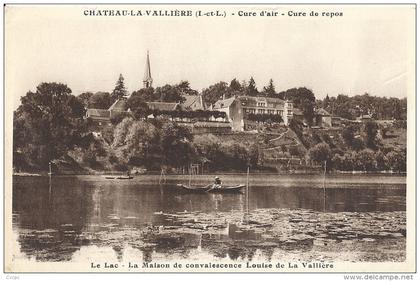 Château-la-Vallière - Cure d´Air - Cure de repos - lac et maison de convalescence Louise de la Vallière