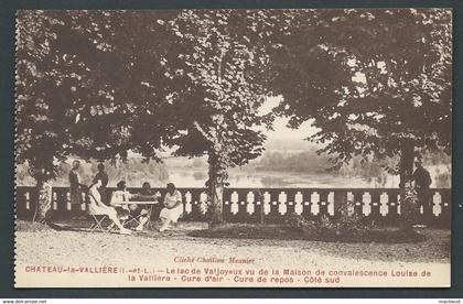 Chateau la Vallière   le  lac de Valjeyeux vu de la  maison de convalescence Louise de La Vallière, maca 3220