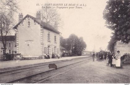 Saint-Martin-le-Beau - La Gare - Voyageurs pour Tours