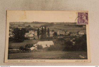 Saint Paterne Racan, vue générale, Indre et Loire 37