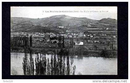 LES ROCHES-DE-CONDRIEU- (Isère) Les Roches et Coteaux de Mordant..