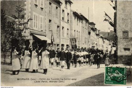 CPA Moirans- Defile des Societes FRANCE- (1044317)