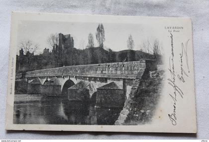 Lavardin, le pont, Loir et Cher 41