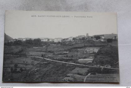 Saint Victor sur Loire, panorama Nord, Loire 42