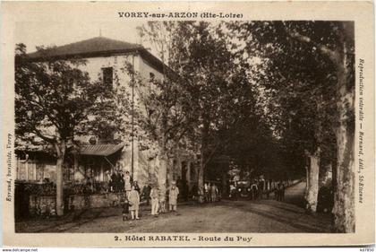 Vorey sur Arzon - Hotel Rabatel