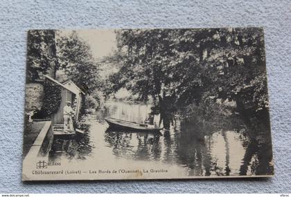 Chateaurenard, les bords de l'Ouanne, la Gravière, Loiret 45