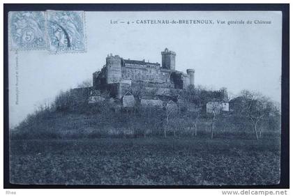 46 Castelnau-Bretenoux Prudhomat chateau    D46D  K46038K  C46228C RH056854