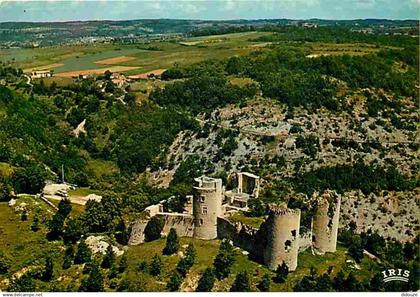 46 - Roussillon - Le Château de Roussillon - Vue aérienne - CPM - Voir Scans Recto-Verso