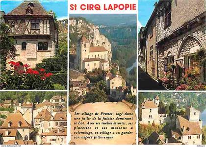 46 - Saint Cirq Lapopie - Multivues - CPM - Voir Scans Recto-Verso