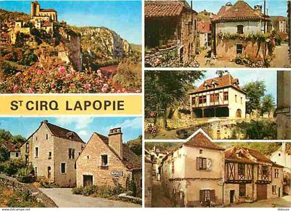 46 - Saint Cirq Lapopie - Multivues - CPM - Voir Scans Recto-Verso