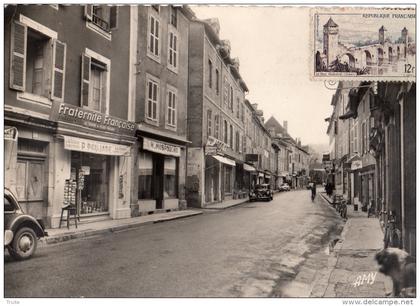 SAINT-CERE RUE DE LA REPUBLIQUE A GAUCHE LE MAGASIN DE PIERRE POUJADE