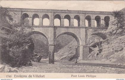 FRANCE - Environs de Villefort - Pont Louis Philippe 1904