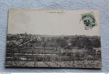 Cpa 1907, Rablay, Maine et Loire 49