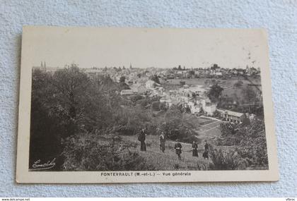 Fontevrault, vue générale, Maine et Loire 49