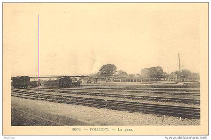 - manche - ref - A828 - folligny - la gare - gares - ligne de chemin de fer - lignes de chemins de fer - transports -