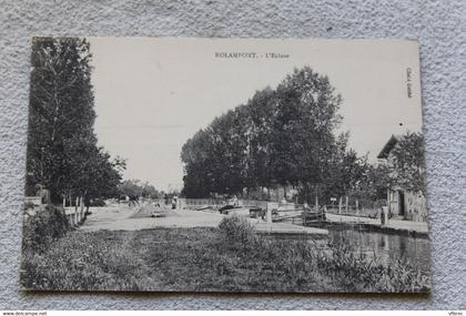 Rolampont, l'écluse, Haute Marne 52