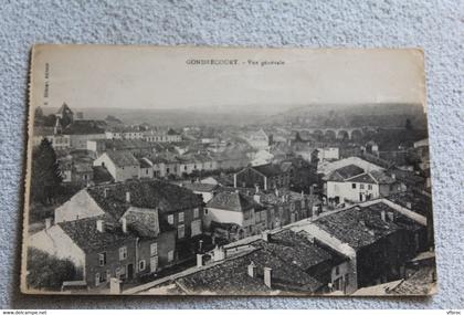 Gondrecourt, vue générale, Meurthe et Moselle 54