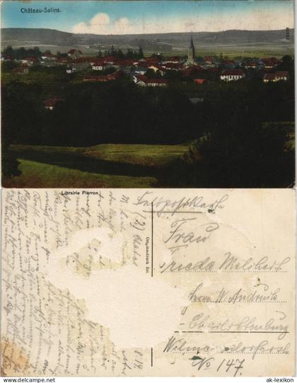 Salzburg (Lothringen) Château-Salins Château-Salins Librairie Pierron 1914