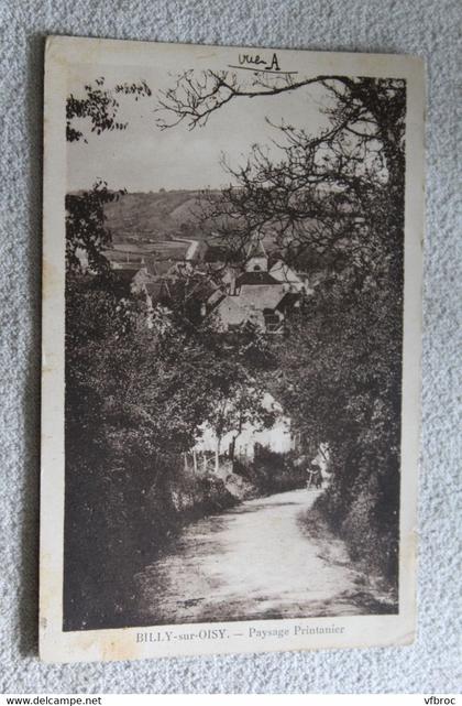 Billy sur Oisy, paysage printanier, Nièvre 58