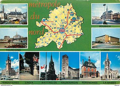 59 - Nord - Métropole du Nord - Multivues - CPM - Voir Scans Recto-Verso