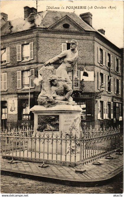 CPA Formerie - Defense de Formerie - 18 Octobre 1870 - Monument (1032713)